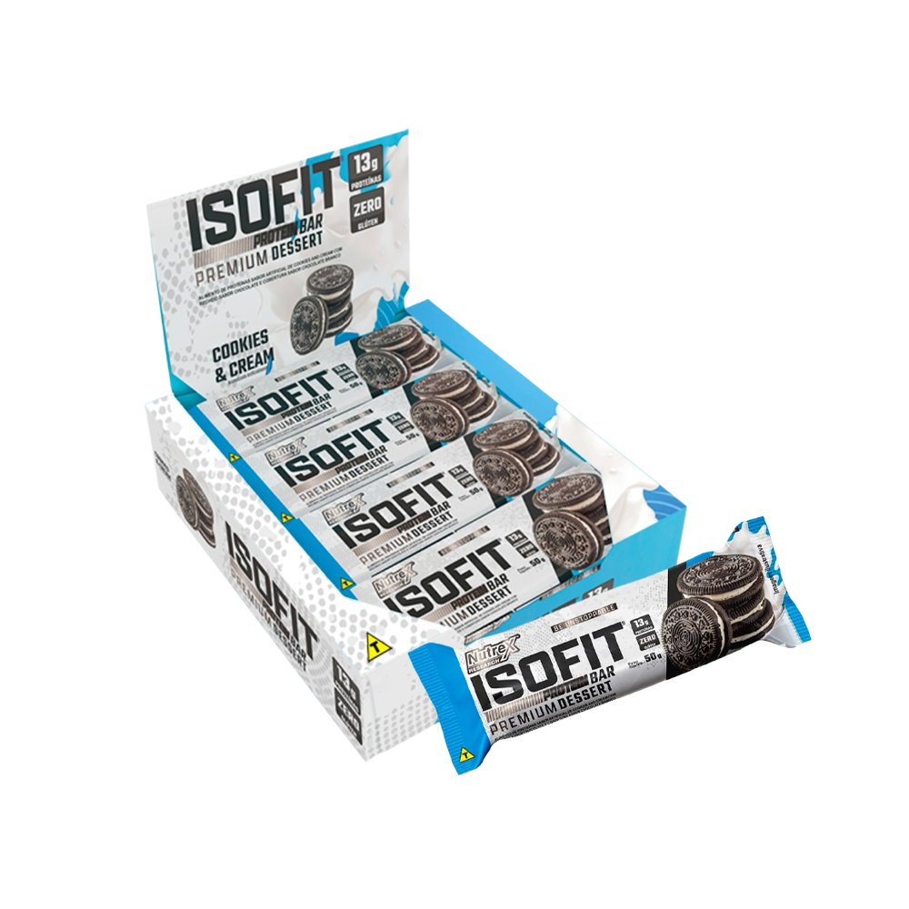Imagem Barra de Proteína Isofit Display 12un - Nutrex Research