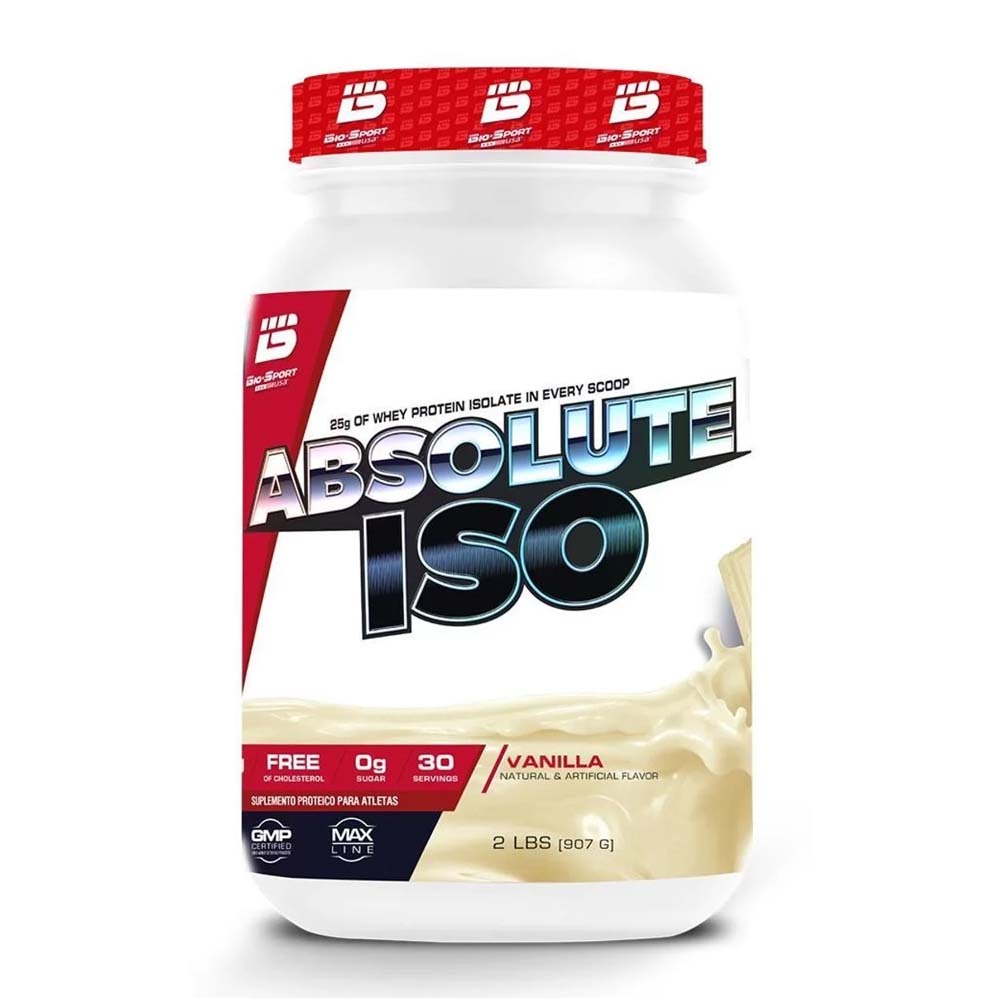 Whey Protein Isolado Absolute Iso 2Lbs - Bio Sport