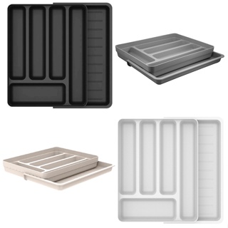 Organizador Extensível de Gavetas Porta Talheres Utensílios Cozinha Bandeja com Extensor Grande OU em Oferta na Shopee