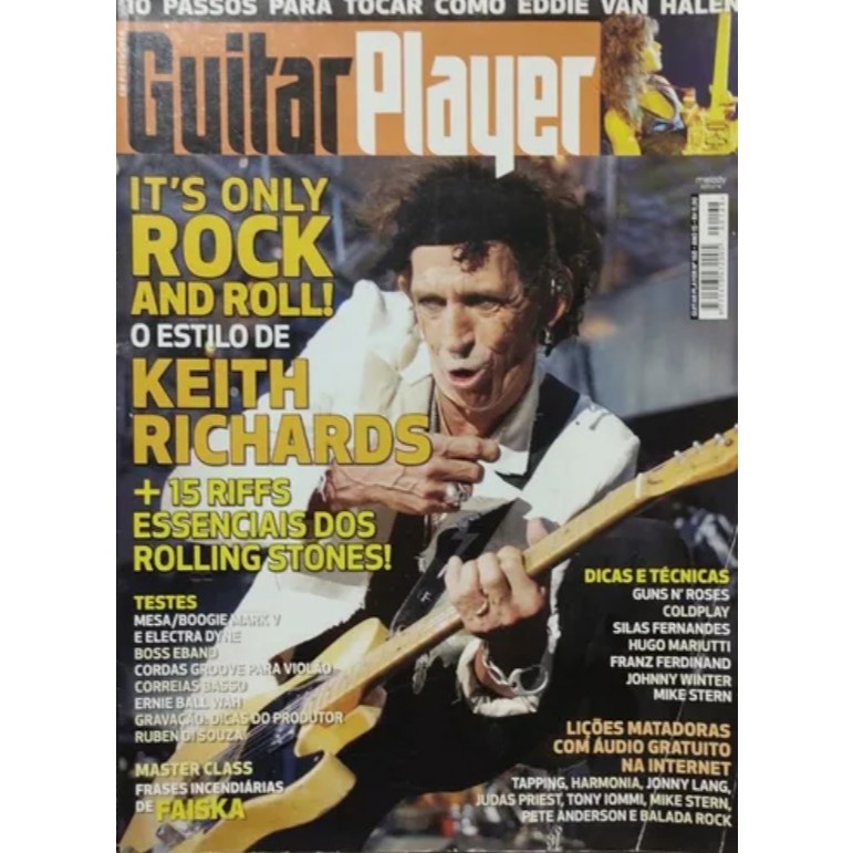 Coleção Revistas Guitar Player Brasil
