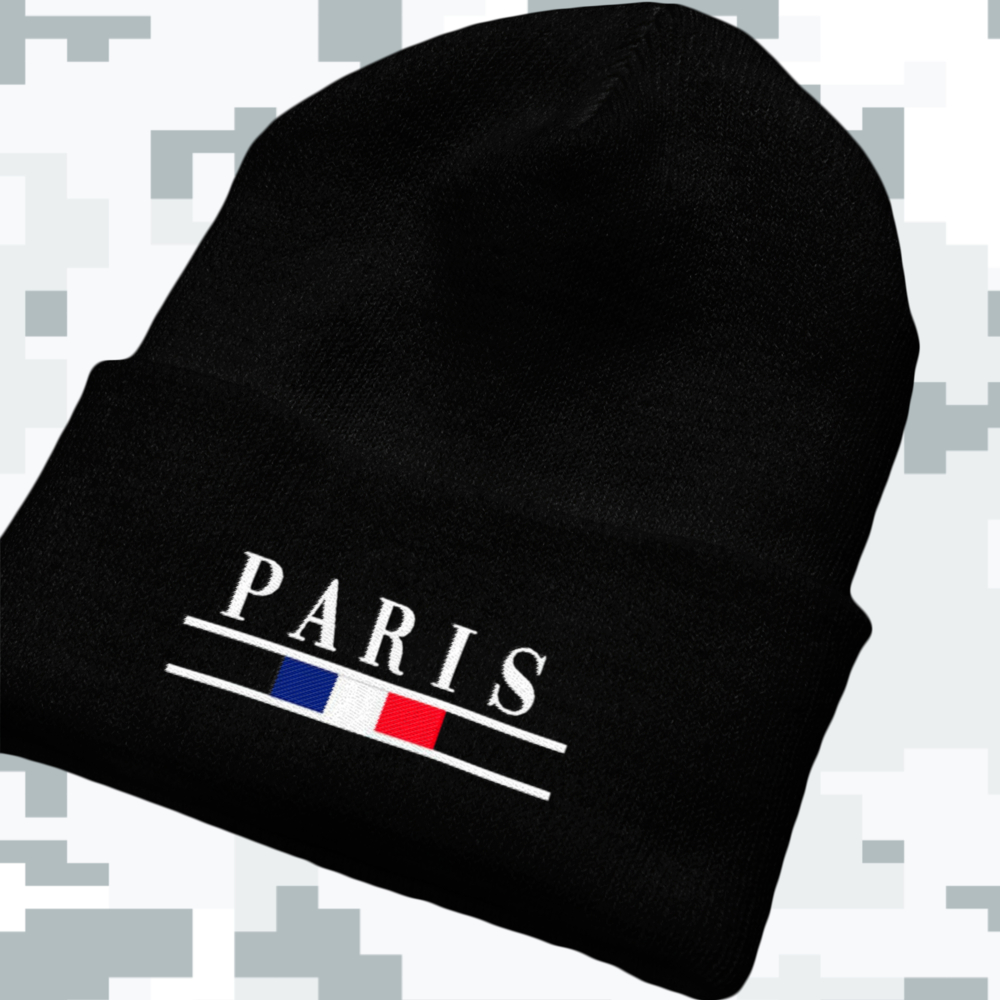 Touca Inverno Frio Gorro Paris Unissex