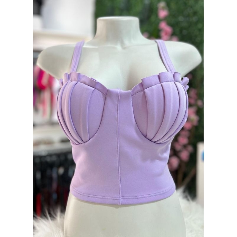 CROPPED CONCHA CURTO FEMININO BLUSA