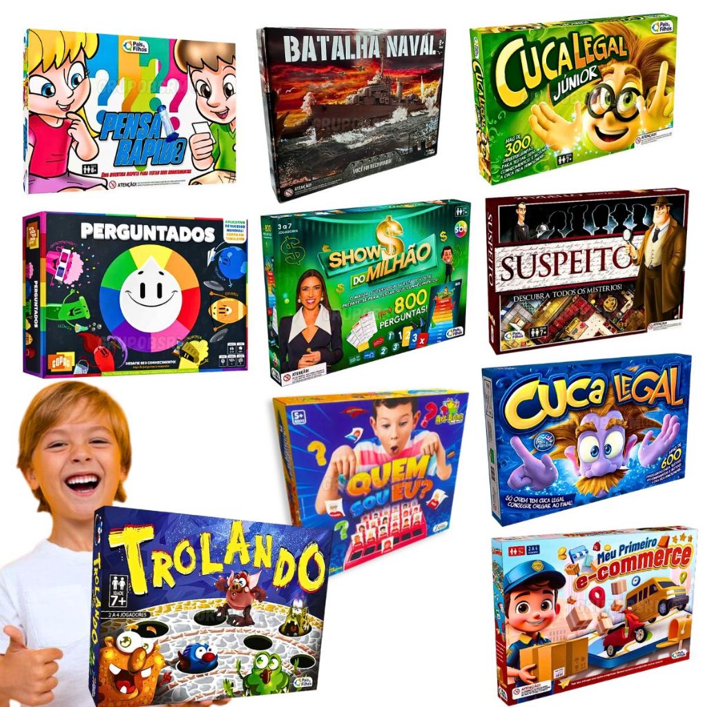 Jogos Tabuleiro Educativo I Antil Melhores Jogar Amigos Familia Ou 2 Pessoas Cooperativo — R$ 39,90 em Shopee