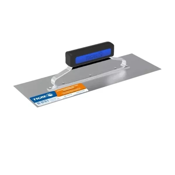 Desempenadeira Aco Inox 12X25Cm - 2140/25 - Cabo Fechado