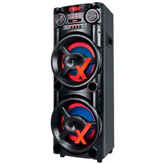 Caixa de Som Amplificada Amvox Aca 1900 New X Power X 1900w Bivolt