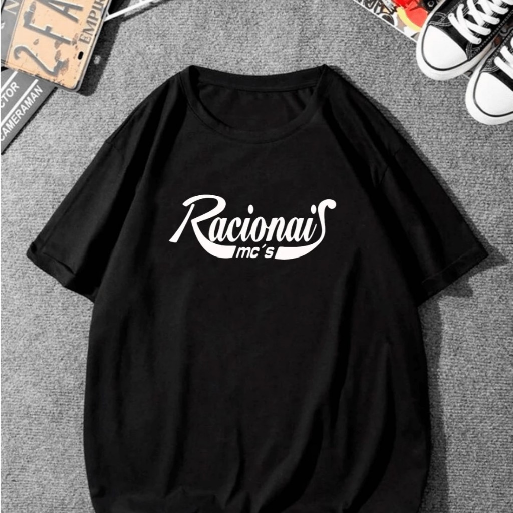 Camiseta Racionais Unissex 100% Algodão Streetwear Lançamento Envio Varias Cores!!