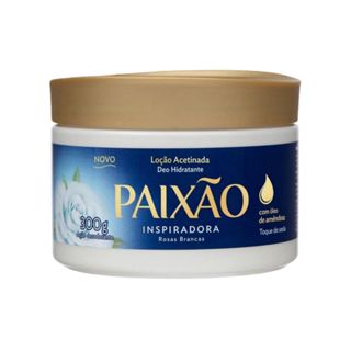 Loção Paixão Hidratante Acetinada Inspiradora Rosas Brancas – 300g em Oferta na Shopee