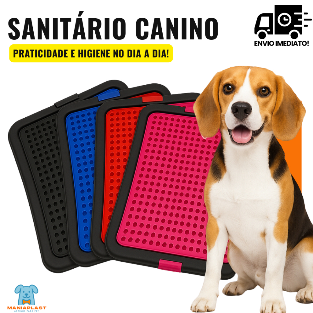 Tapete Sanitário Canino Banheiro Higiênico Lavável Educa Pet Pet para Cães