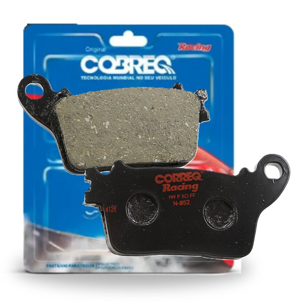 Pastilha de Freio Traseira Cb 600f Hornet Sem Abs 2008 A 2014 Cobreq em Oferta na Shopee