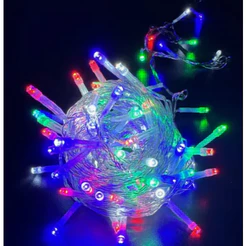 Pisca Pisca 100 Lâmpada Led 10m Cordão IP44 8Funções Festa Decoração Árvore Natal LuvinCo 110v/220v