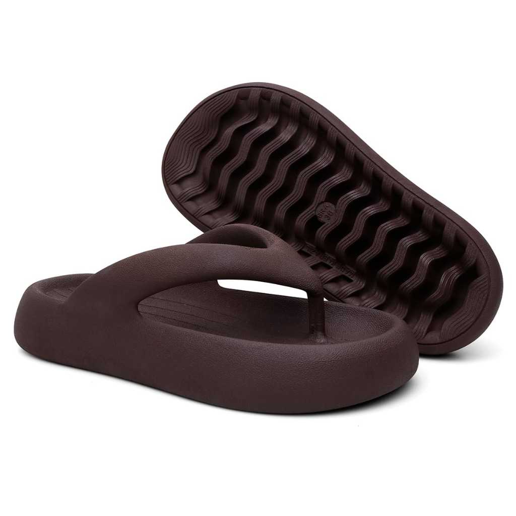Chinelo Feminino Nuvem Sandalia Plataforma Anatomica Confortavel Chinela de Dedo Moderna Macia Leve