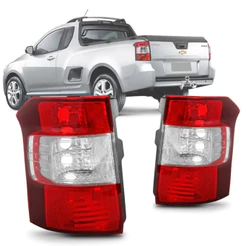 Lanterna Traseira Chevrolet Montana 2011 2012 2013 2014 2015 2016 2017 Cristal