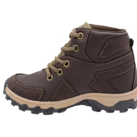 bota infantil gibizinho adventure masculino marrom