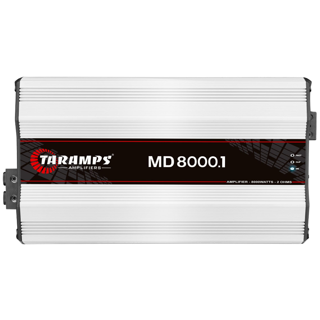 Módulo Taramps MD 8000 1 Canal 2 Ohms 8000W Rms Amplificador Automotivo em Oferta na Shopee