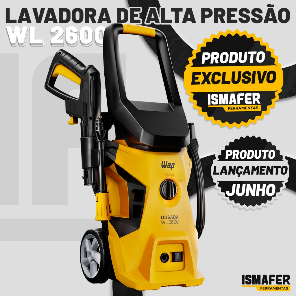 Lavadora De Alta Pressão Wap Ousada Wl 2600 1750psi