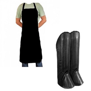 Kit Proteção Avental de Pvc e Perneira de Bidim, Roçadeira, Jardinagem em Oferta na Shopee