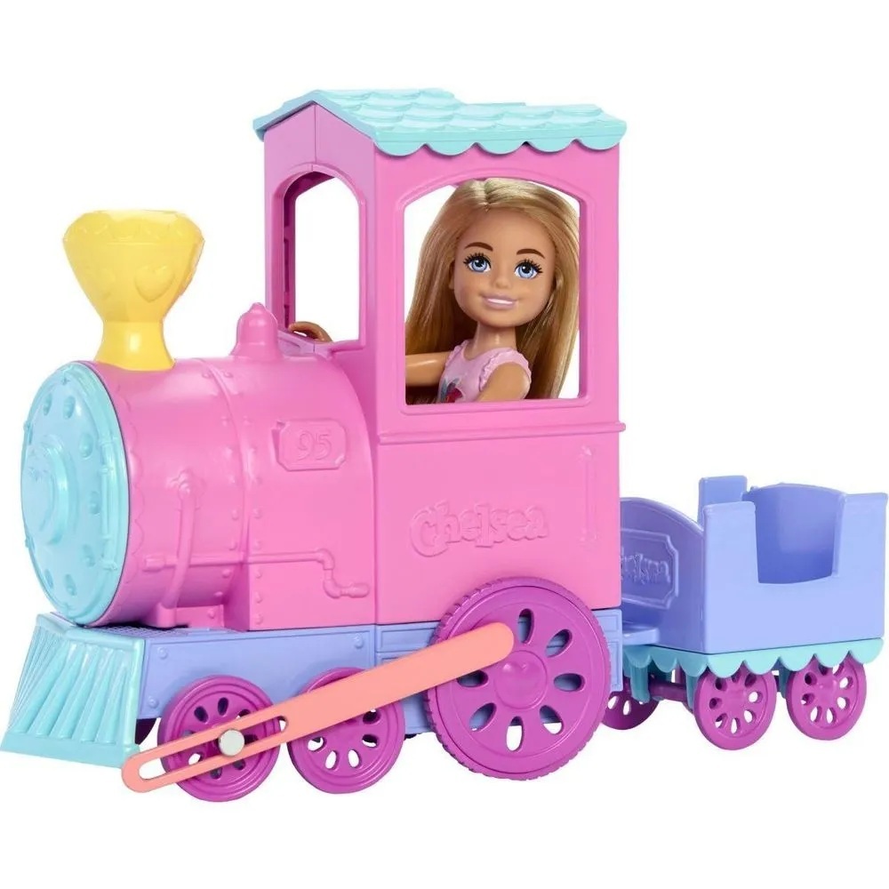 Barbie Chelsea com Trem de Carnaval - Mattel em Oferta na Shopee