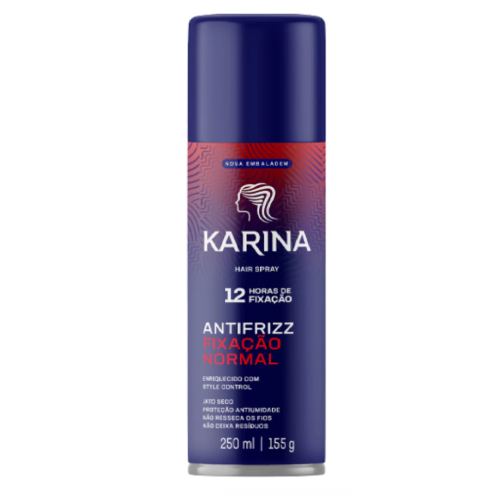 Hair Spray Karina Fixação Normal 250ml