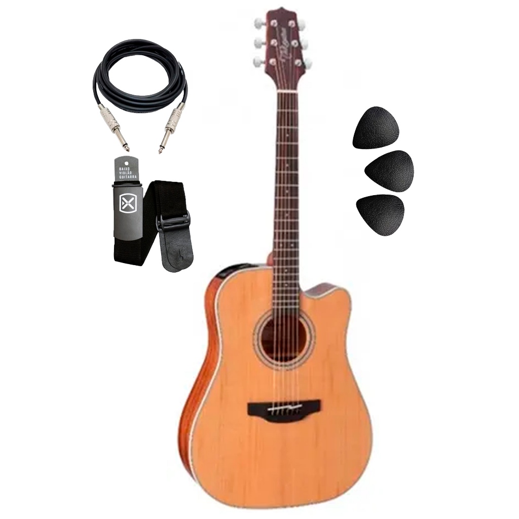Violao Takamine Gd20ce Ns Fosco & Tp-4td em Oferta na Shopee