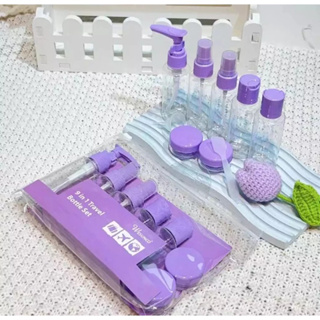 Kit Viagem Higiene Frascos Spray Portatil Uso em Geral Para Creme Shampoo Gel Perfume Alcool 8/9 Pçs— em Oferta na Shopee