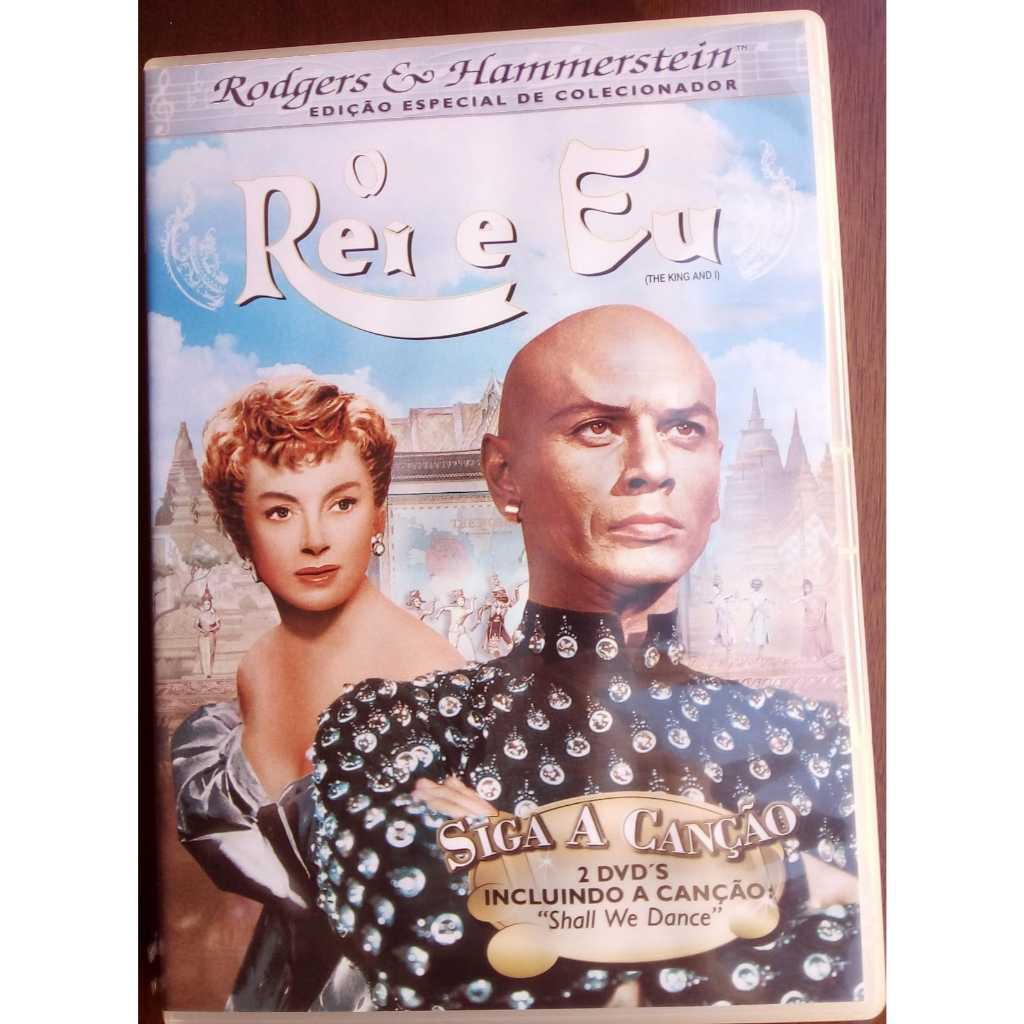 DVD Original – O Rei e Eu (1956) Edição Especial de Colecionador – Um clássico eterno do cinema musical!