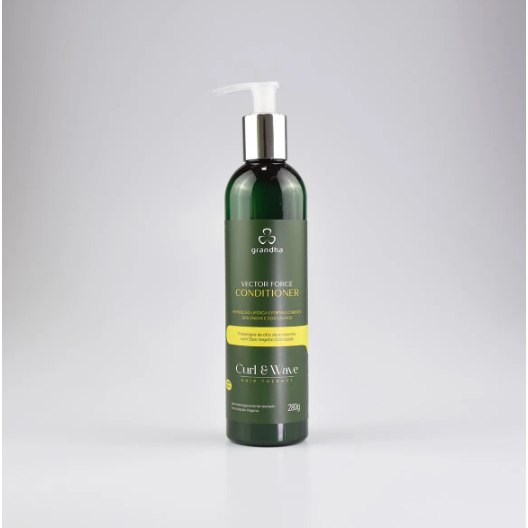 Condicionador para Cachos e Crespos Vector Force Conditioner Curl & Wave Grandha 280ML