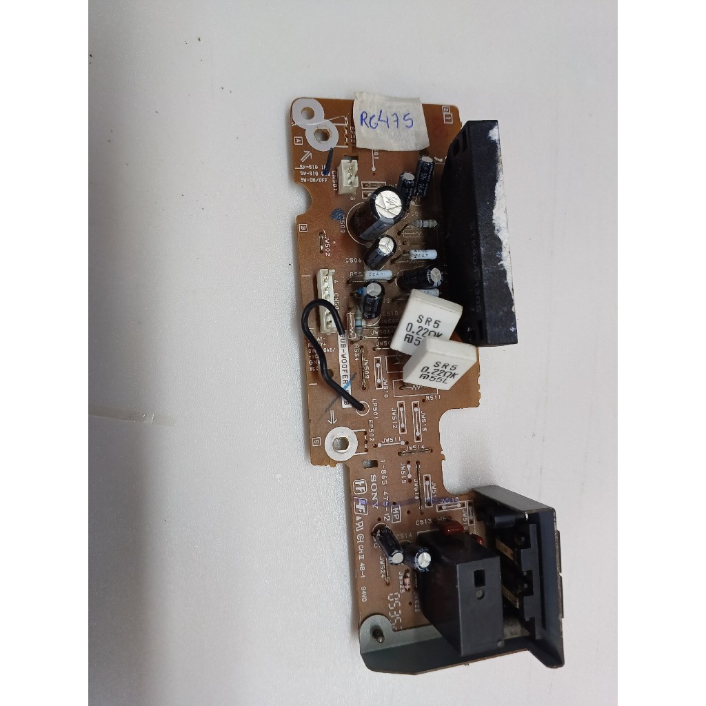 placa subwoofer som sony mhc-rg475 / 1-865-475-12