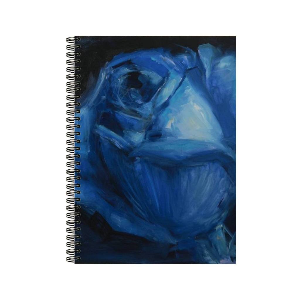 Caderno com Estética Azul – Simples, Bonito e Perfeito para Estudos ou Trabalho