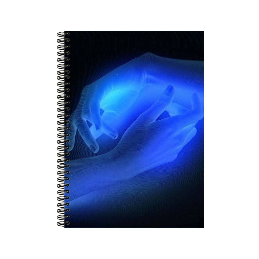 Caderno com Estética Azul – Simples, Bonito e Perfeito para Estudos ou Trabalho