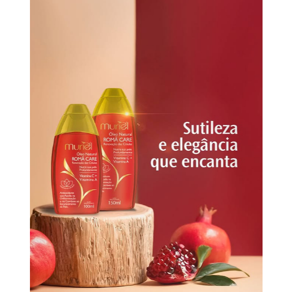 Óleo Corporal Romã Care Muriel