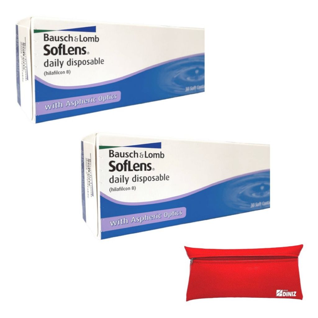 Caixas Lente De Contato Soflens Daily Com Grau
