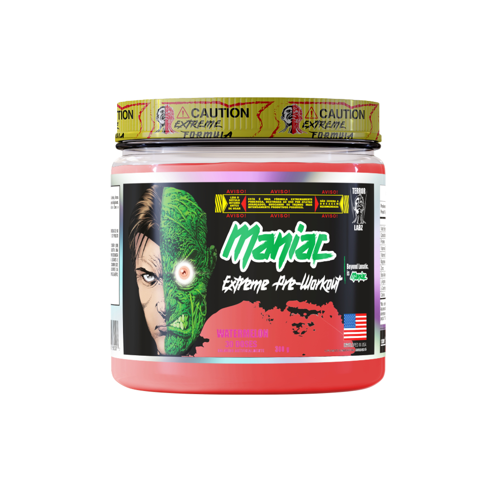Pré Treino Maniac Extreme 300g Terror Labs