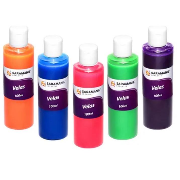 Corante Líquido para Velas 100ml Saramanil em Oferta na Shopee