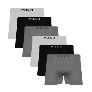 Kit 6 Cuecas Polo Boxer Microfibra Sortido - POLO STAR em Oferta na Shopee