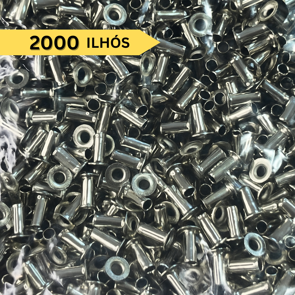 Ilhós Apicultura 2000 Un Para Quadro De Abelha Manutenção Caixa Colmeia 28/8 Ferro Dallmac