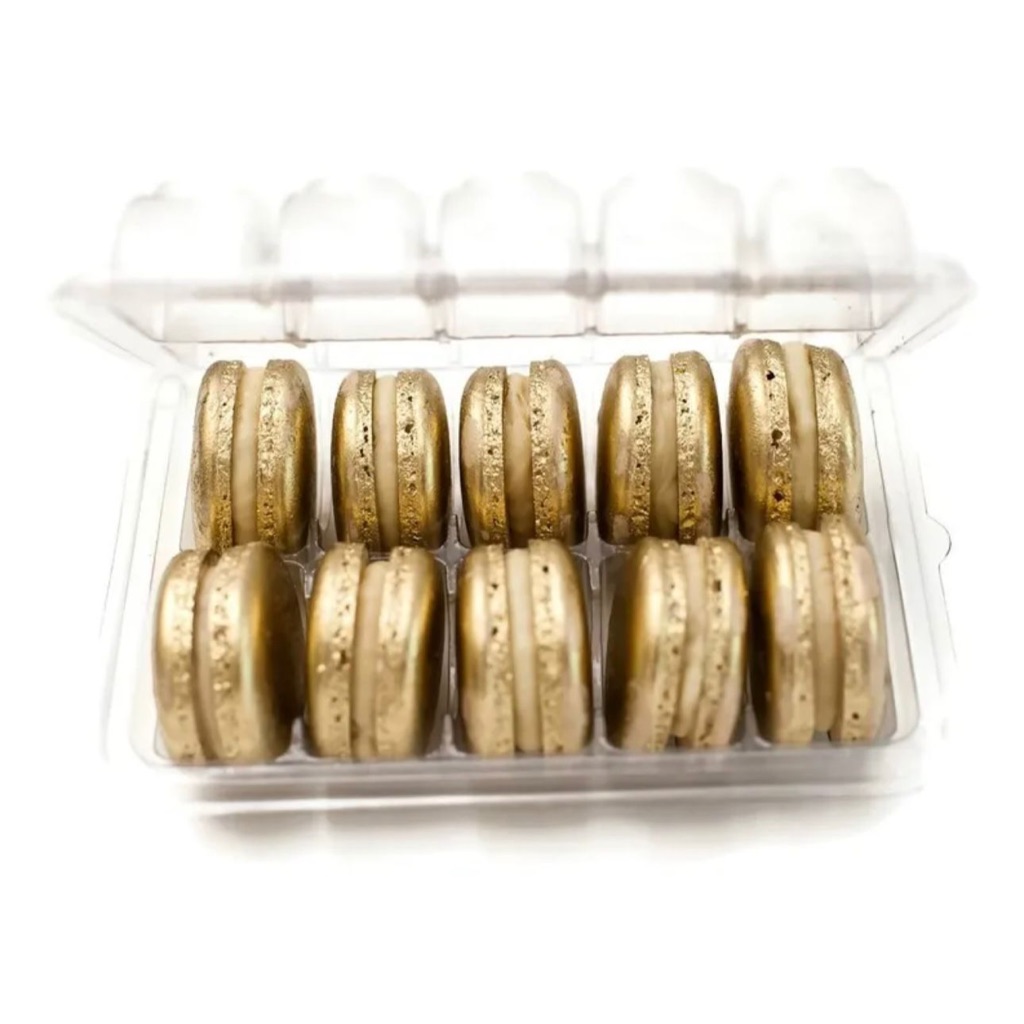 10~50un EMBALAGEM BLISTER PARA 10 MACARONS YINPACK em Oferta na Shopee