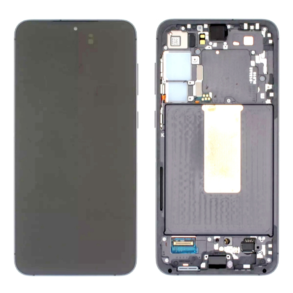 Tela frontal Display touch Compatível Com Galaxy S23 Plus S916 original preto