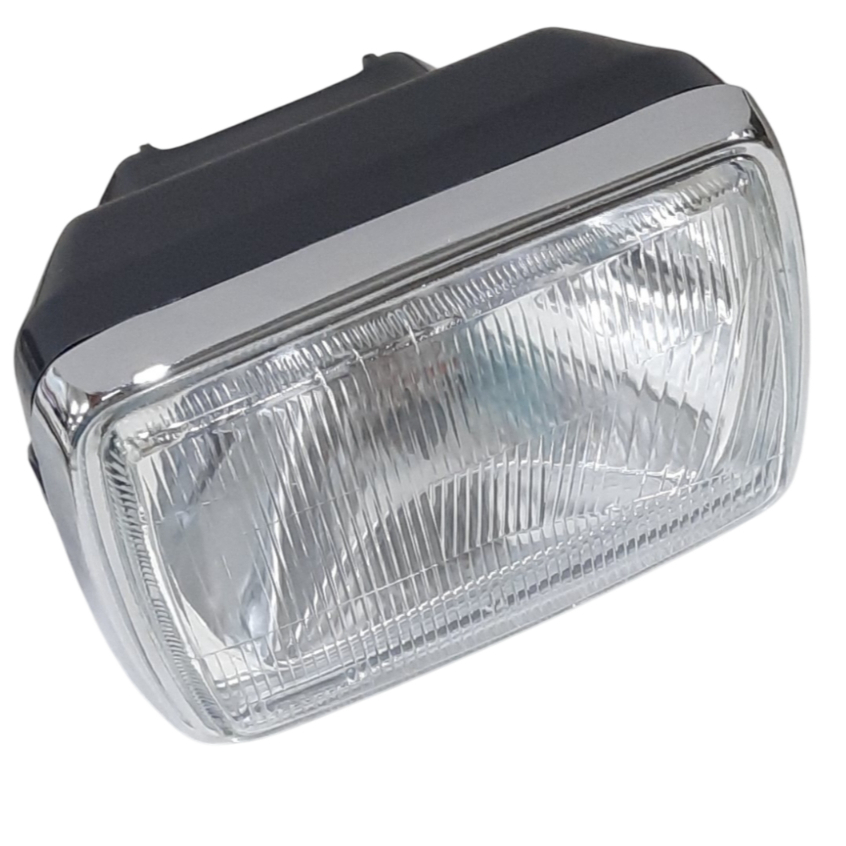 Farol CG Titan 99/ML 83/88 Com Aro Cromado