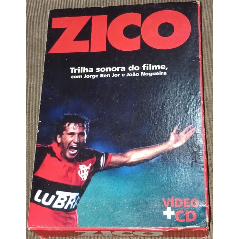 vhs Zico trilha sonora do filme com cd original
