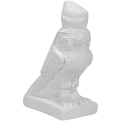 Horus Águia Egípcia Estatueta Antigo Egito Escultura - Gesso Cru -