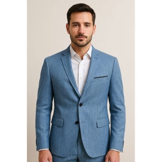 Bleizer Masculino + Calça Terno Masculino Completo Microfibra em Oferta na Shopee