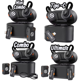 Microfone de Lapela sem fio Hollyland Lark M2S Versão Ultimate | Versão Combo | Versão Mini Combo | Versão Tipo-C em Oferta na Shopee