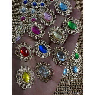 Tag oval dourada 10unid + Chatom 10x14mm 10unid em Oferta na Shopee