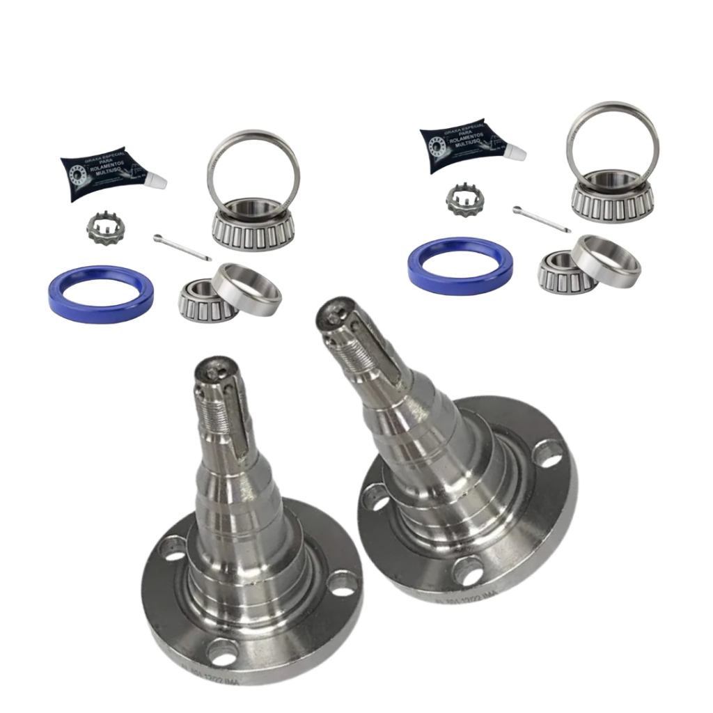 Par De Ponta De Eixo com kit rolamento Gol Sav Par G1 G2 G3 G4 S/abs
