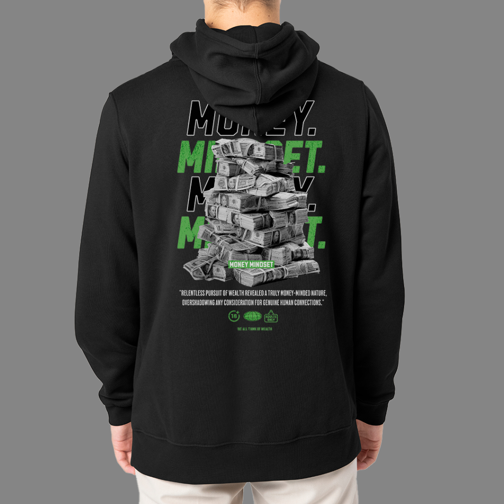 Moletons Canguru Estampa Money Moletom 100% Algodão Streetwear
