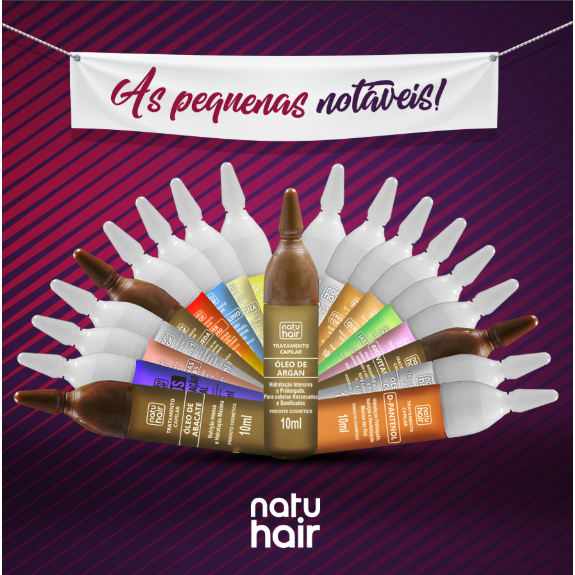 Natuhair Ampola de Tratamento Capilar  10ML