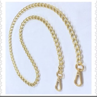 alça de corrente para bolsa 1 metro,com mosquetão em Oferta na Shopee