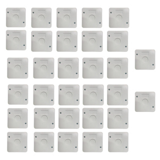 KIT 32 CAIXAS SOBREPOR PLASTICA ORGANIZADORA PARA CFTV CAMERAS em Oferta na Shopee