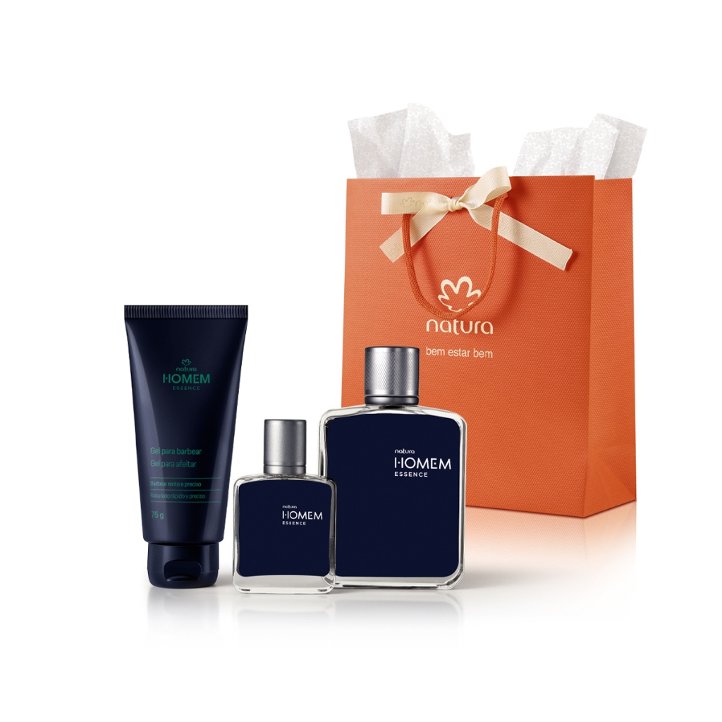 Natura Kit Presente Homem Essence Completo (3 produtos)