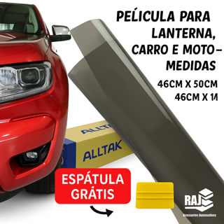 Película adesiva para Farol,Lanterna,Fumê claro,Fumê escuro,Alltak em Oferta na Shopee